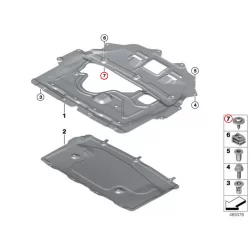 Original BMW Linsenschraube (07147367231)