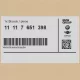 Genuine BMW Screw plug (11117651398)
