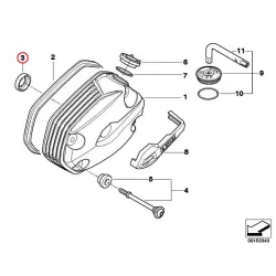 Original BMW Dichtung innen (11127673087)