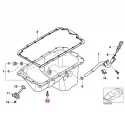 Genuine BMW SELF-LOCKING HEX BOLT (11137551825)