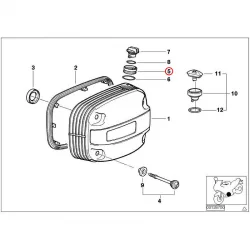 Genuine BMW Filler pipe (11147659578)