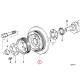 Genuine BMW Vibration damper (11232246511)