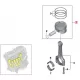 Genuine BMW Piston (11258598757)