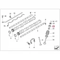Genuine BMW Upper spring plate (11347541342)