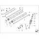 Genuine BMW Upper spring plate (11347541342)