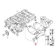 Genuine BMW Suction pipe (11417564233)