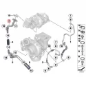 Genuine BMW Return pipe (11427800617)