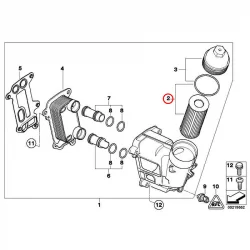 Genuine BMW Set oil-filter element (11427807177)