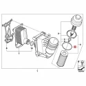 Genuine BMW O-ring (11427808445)