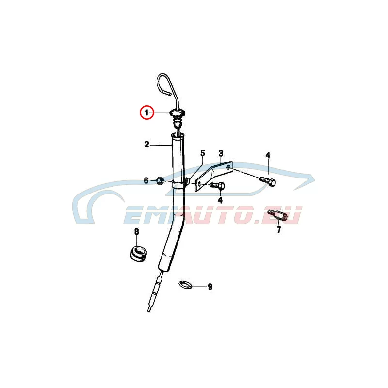 Genuine BMW Dipstick (11432241604)
