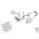 Genuine BMW Return pipe (11537780089)