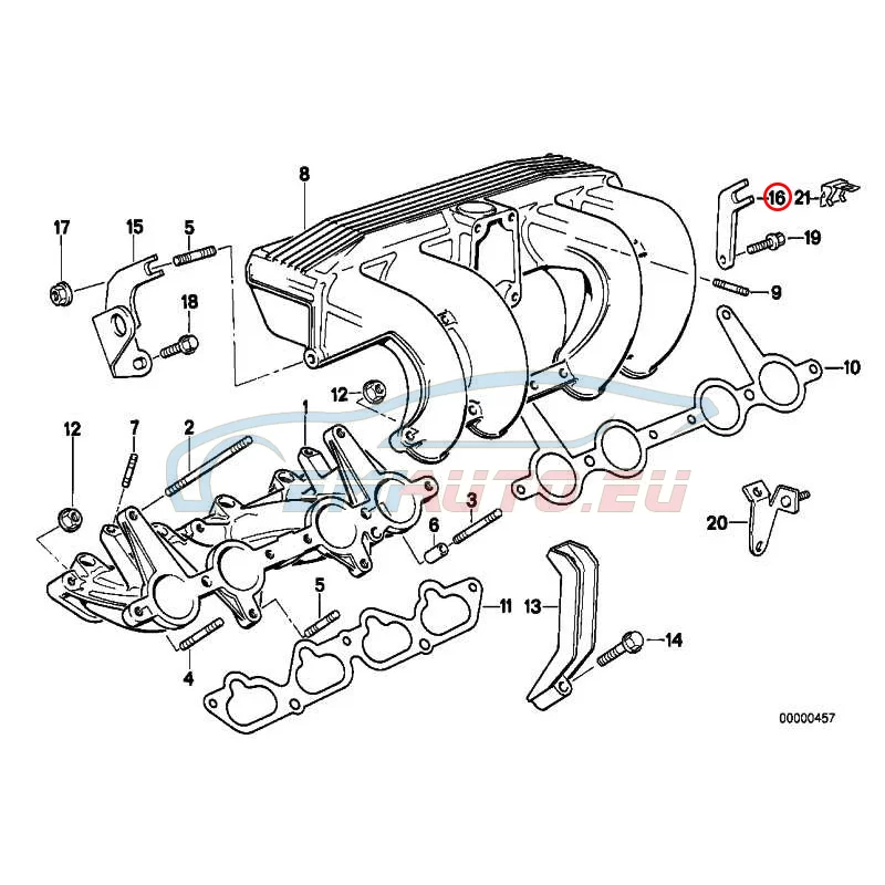 Genuine BMW Support (11611721914)