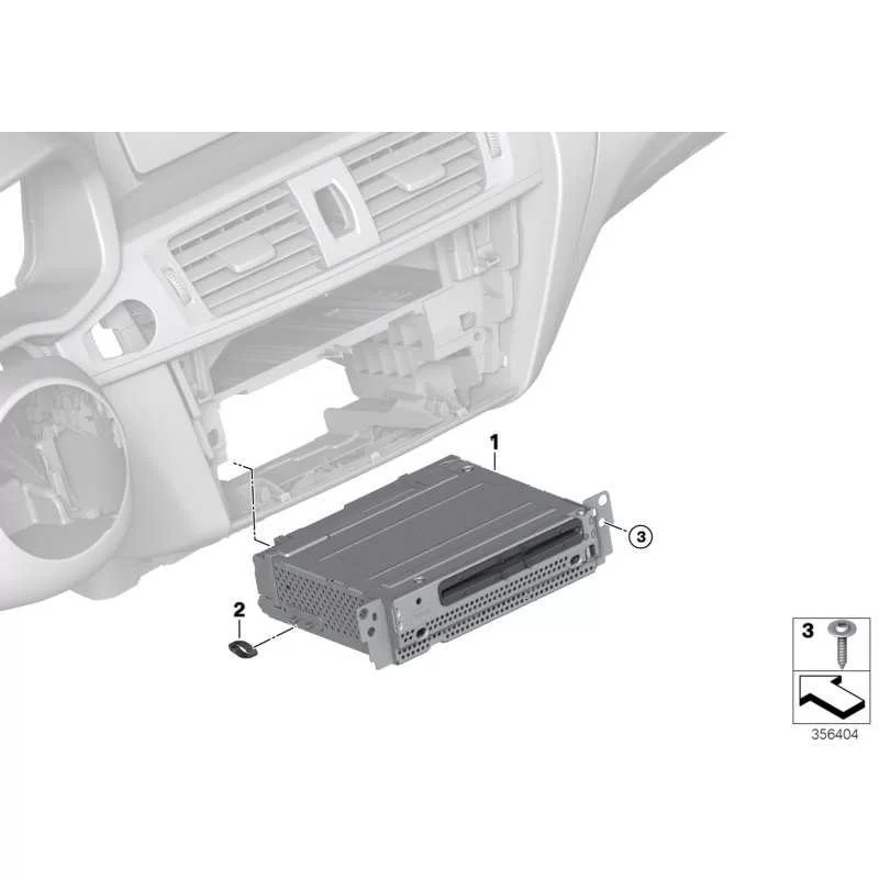 Genuine BMW Headunit Basic Navigation (65129143582)