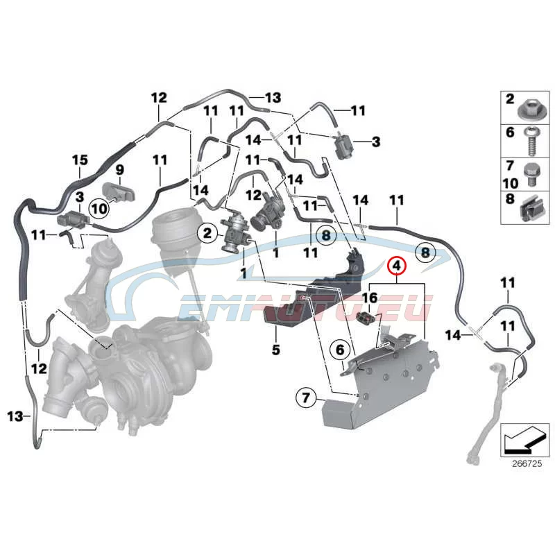 Genuine BMW Holder (11658508024)