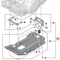 Genuine BMW Set engine guard plastic (11848405374)
