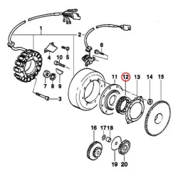 Genuine BMW Free wheel (12112343296)