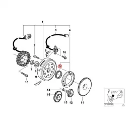 Genuine BMW Free wheel (12117687777)