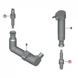 Genuine BMW Spark plug (12127726112)