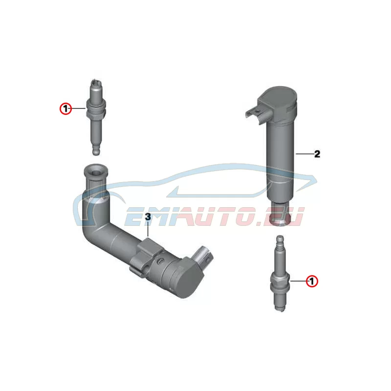 Genuine BMW Spark plug (12127726112)