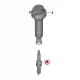 Genuine BMW Spark plug (12128532942)