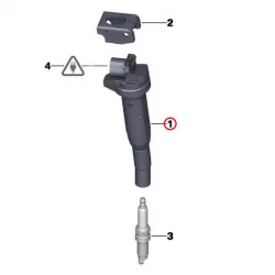 Genuine BMW Ignition coil (12137559842)