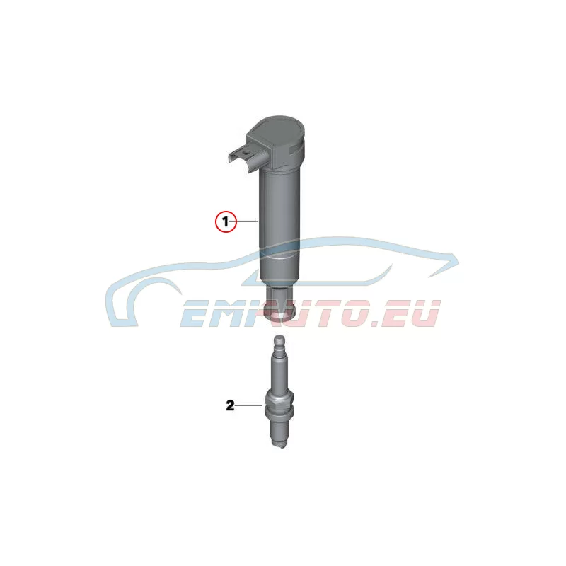 Genuine BMW Ignition coil (12138561404)