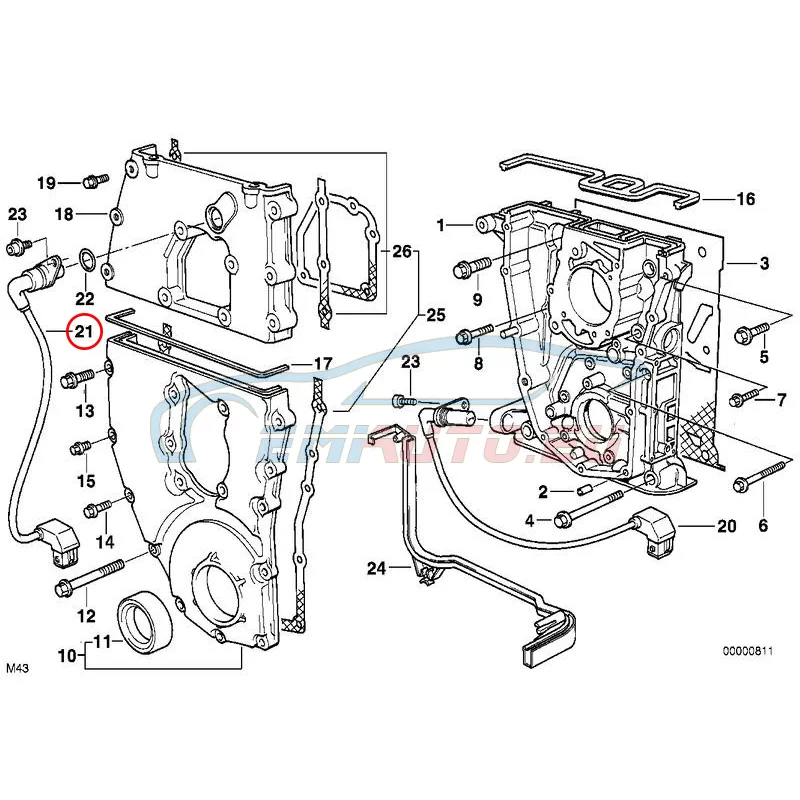 Genuine BMW Trigger contact (12141247219)