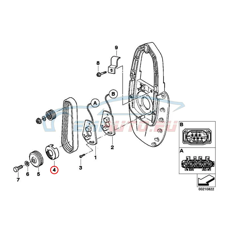 Genuine BMW Rotor (12141342853)