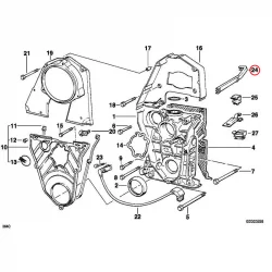 Genuine BMW Bracket (12141717574)