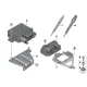 Genuine BMW Preheating control unit (12218591723)