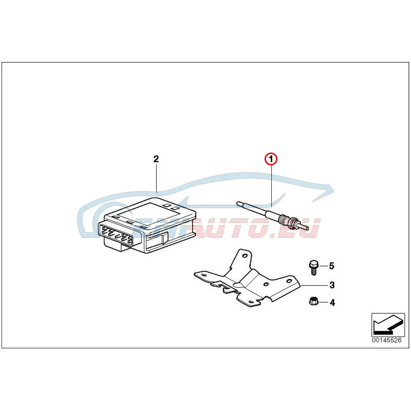 Genuine BMW Glow element (12237788957)