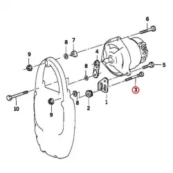 Genuine BMW Screw (12311340931)
