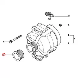 Genuine BMW Pulley (12317792020)