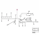 Genuine BMW Engine wiring harness, engine module (12517506791)