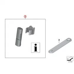 Genuine BMW Coding plug (12527727530)