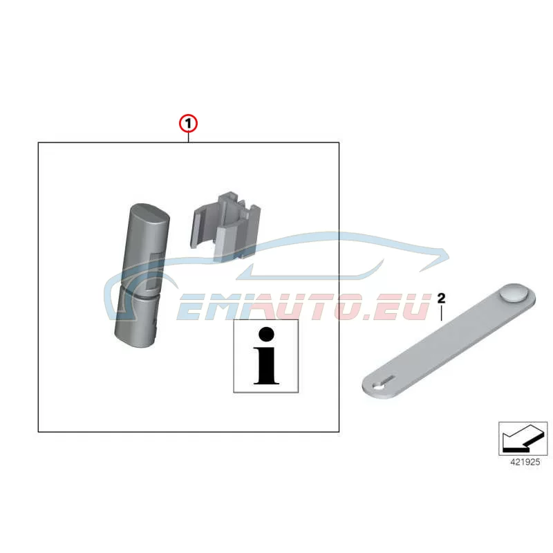 Genuine BMW Coding plug (12527727530)