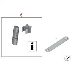Genuine BMW Coding plug (12527727856)