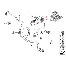 Genuine BMW Socket housing (12527804197)