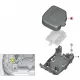 Genuine BMW Cover (12528616569)
