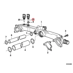 Genuine BMW Remote thermometre sending unit (12621710535)