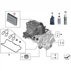 Original BMW Luftfiltereinsatz (13729444643)