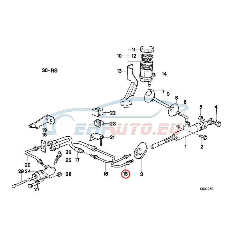 Original BMW Rohrleitung (21521162357)