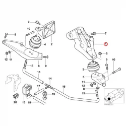 Genuine BMW Engine support, left (22111093811)