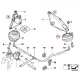 Genuine BMW Engine mount, left (22113414583)