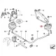 Genuine BMW Engine mount, left (22113421297)