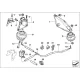 Genuine BMW Engine mount, left (22116750861)