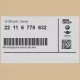 Genuine BMW Engine supporting bracket, right (22116770632)