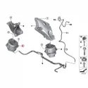 Genuine BMW Engine mount, right (22116853090)
