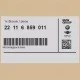 Genuine BMW Engine supporting bracket, left (22116859011)