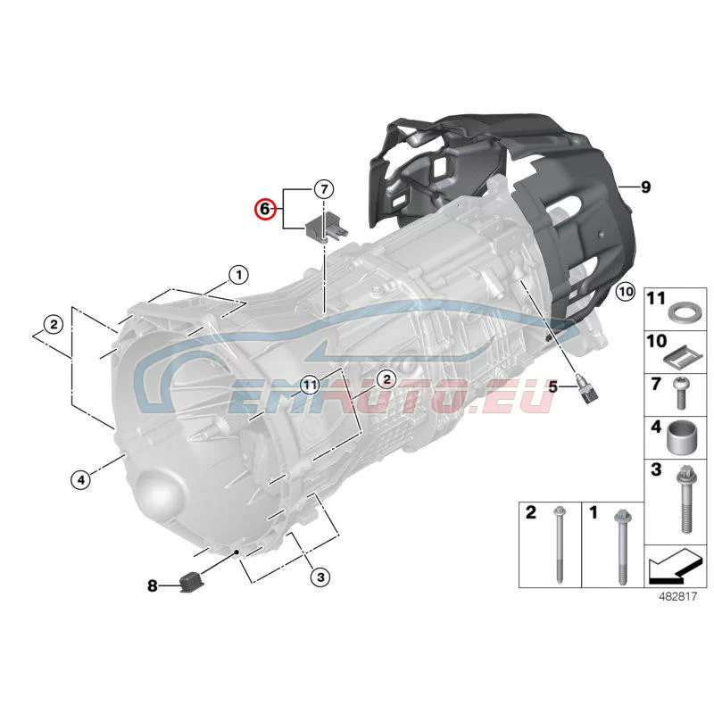 Original BMW Gangsensor (23147649083)